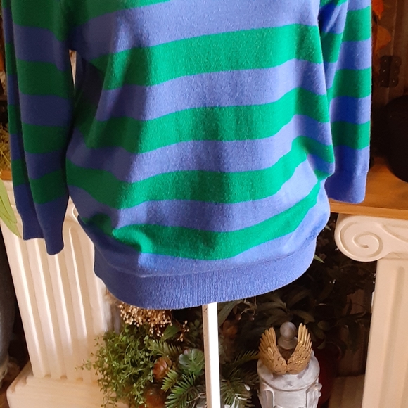 J. Crew, 100% Merino Wool, 3/4 Sleeve Pullover,  Size Large - Picture 7 of 8